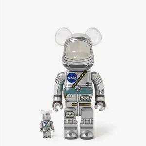 Bearbrick Project Mercury Astronaut 400% & 100%